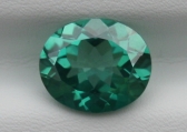 Oval Cut Paraiba Green Topaz Pair 8.5 carats